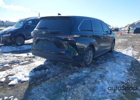 2023 Toyota Sienna Le из США, поврежденный, VIN 5TDKRKEC1PS155466